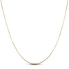 Thumbnail Image 1 of Solid Diamond-Cut Snake Chain Necklace 14K Yellow Gold 18&quot; 1.2mm