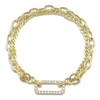 Thumbnail Image 1 of Shy Creation Diamond Clasp Chain 3/8 ct tw 14K Yellow Gold SC55024896