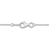 Thumbnail Image 4 of Diamond Halo Pendant Necklace 1/4 ct tw 10K White Gold