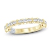 Thumbnail Image 0 of Pnina Tornai Baguette & Round Lab-Created Diamond Anniversary Ring 1/2 ct tw 14K Yellow Gold