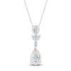 Thumbnail Image 3 of Pnina Tornai Pear-Shaped, Round & Marquise-Cut Lab-Created Diamond Necklace 4 ct tw 14K White Gold 18&quot;