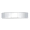 Thumbnail Image 3 of Flat Wedding Band 14K White Gold 4mm