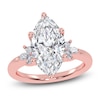 Thumbnail Image 1 of Marquise-Cut Created By Jared Studio Lab-Created Diamond Engagement Ring 3-1/6 ct tw 14K Rose Gold