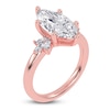 Thumbnail Image 2 of Marquise-Cut Created By Jared Studio Lab-Created Diamond Engagement Ring 3-1/6 ct tw 14K Rose Gold