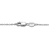 Thumbnail Image 2 of Cultured Pearl Seed & White Lab-Created Sapphire Scatter Bar Sterling Silver 18&quot;