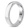 Thumbnail Image 2 of Kirk Kara Men's Polished Milgrain Wedding Band Platinum 5mm