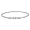 Thumbnail Image 1 of Diamond Bangle Bracelet 1 ct tw Round 14K White Gold