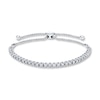 Thumbnail Image 0 of Diamond Bolo Bracelet 2 ct tw Round 14K White Gold