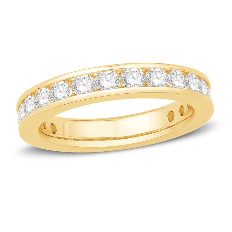 Diamond Eternity Band 1-1/2 ct tw Round 14K Yellow Gold