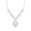 Thumbnail Image 1 of Diamond Necklace 2 ct tw Round 14K White Gold