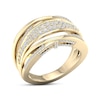 Thumbnail Image 2 of Certified Diamond Ring 5/8 ct tw Round 14K Yellow Gold