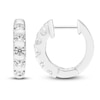 Thumbnail Image 1 of Diamond Hoop Earrings 1 ct tw 14K White Gold