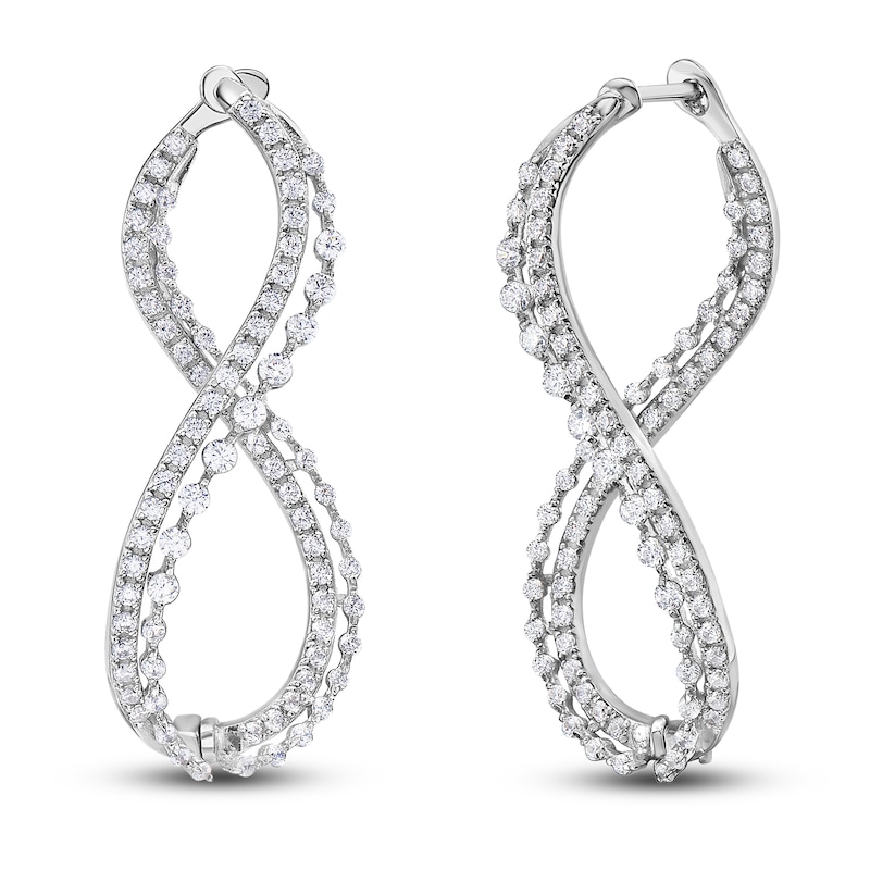 Diamond Earrings 1-1/4 ct tw 14K White Gold | Jared