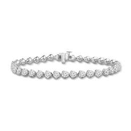 Diamond Tennis Bracelet 10 ct tw Round 14K White Gold