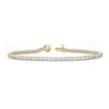 Thumbnail Image 1 of Diamond Tennis Bracelet 3 ct tw Round 14K Yellow Gold 7.25&quot;