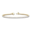 Thumbnail Image 1 of Diamond Tennis Bracelet 4 ct tw Round 14K Yellow Gold 7.25&quot;