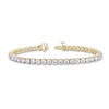 Thumbnail Image 1 of Diamond Tennis Bracelet 10 ct tw Round 14K Yellow Gold 7.25&quot;