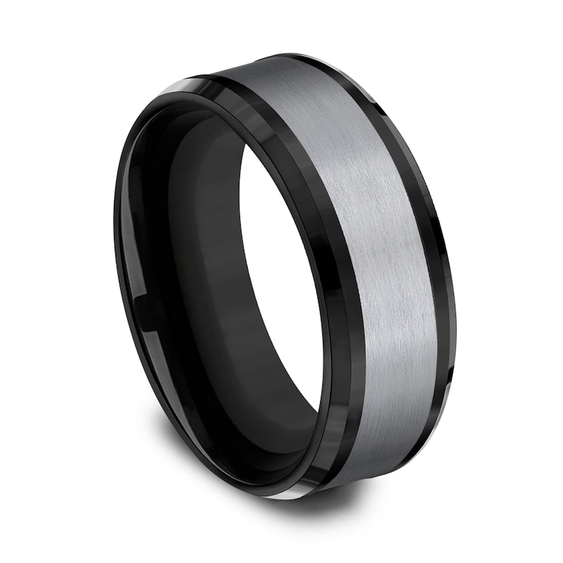 Wedding Band Titanium/Tantalum 8.0mm