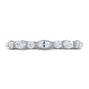 Thumbnail Image 2 of Diamond Anniversary Band 1/2 ct tw Marquise/Round 14K White Gold