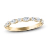 Thumbnail Image 1 of Diamond Anniversary Band 1/2 ct tw Marquise/Round 14K Yellow Gold