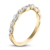 Thumbnail Image 2 of Diamond Anniversary Band 1/2 ct tw Marquise/Round 14K Yellow Gold