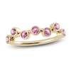 Thumbnail Image 0 of Juliette Maison Natural Pink Tourmaline Ring 10K Yellow Gold