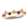 Thumbnail Image 0 of Juliette Maison Natural Citrine & Natural Garnet Ring 10K Rose Gold