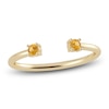 Thumbnail Image 1 of Juliette Maison Natural Citrine Cuff Ring 10K Yellow Gold