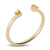 Thumbnail Image 2 of Juliette Maison Natural Citrine Cuff Ring 10K Yellow Gold