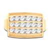 Thumbnail Image 3 of Men's Lab-Created Diamond Ring 2 ct tw Round 14K Yellow Gold