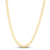 Thumbnail Image 1 of Hollow Bismark Chain Necklace 14K Yellow Gold 16&quot; 4.7mm