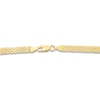 Thumbnail Image 3 of Hollow Bismark Chain Necklace 14K Yellow Gold 16&quot; 4.7mm