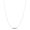 Thumbnail Image 1 of Diamond-Cut Beaded Chain Necklace 14K White Gold 18&quot; 1.1mm