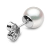 Thumbnail Image 3 of Yoko London White Akoya Cultured Pearl Stud Earrings 18K White Gold