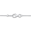 Thumbnail Image 4 of Diamond Halo Pendant Necklace 1/2 ct tw 10K White Gold