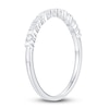 Thumbnail Image 2 of Diamond X Bezel Anniversary Band 1/4 ct tw 14K White Gold