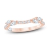 Thumbnail Image 0 of Pnina Tornai Marquise & Round-Cut Diamond Contour Anniversary Ring 1/3 ct tw 14K Rose Gold