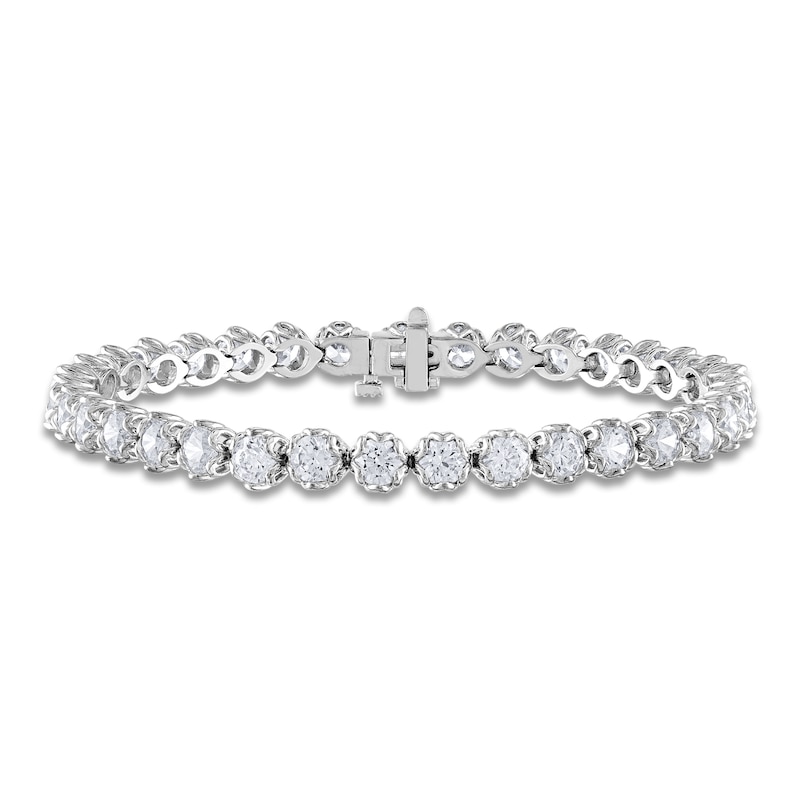 Main Image 1 of Diamond Tennis Bracelet 9 ct tw 14K White Gold 7&quot;