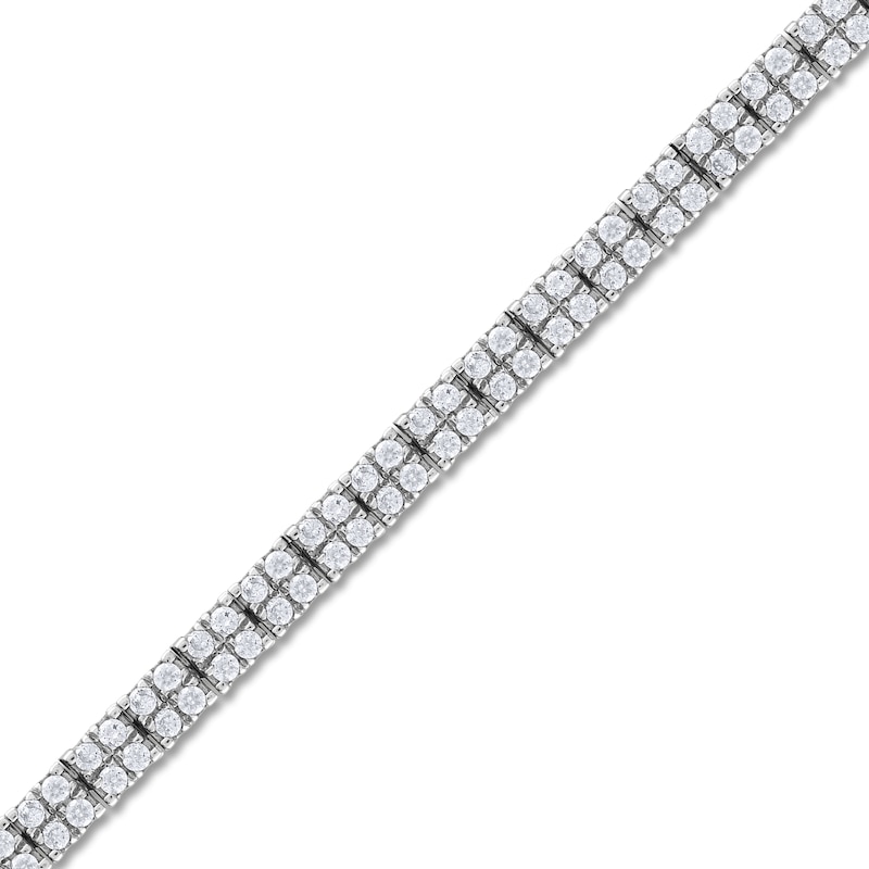 Main Image 3 of Diamond Quad Bracelet 2-1/2 ct tw 14K White Gold 7&quot;