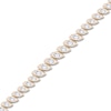 Thumbnail Image 3 of Baguette & Round-Cut Multi-Diamond Bracelet 2-1/8 ct tw 14K Yellow Gold 7&quot;