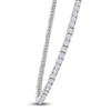 Thumbnail Image 2 of Diamond Riviera Necklace 16 ct tw 14K White Gold 16&quot;