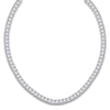 Thumbnail Image 0 of Diamond Riviera Necklace 40 ct tw 14K White Gold 16"