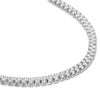 Thumbnail Image 2 of Diamond Riviera Necklace 8 ct tw 14K White Gold 16&quot;