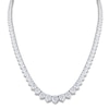 Thumbnail Image 0 of Diamond Riviera Necklace 20 ct tw 14K White Gold 16"