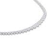 Thumbnail Image 1 of Diamond Riviera Necklace 20 ct tw 14K White Gold 16"