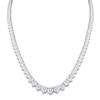 Thumbnail Image 0 of Diamond Riviera Necklace 25 ct tw 14K White Gold 16"