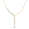 Thumbnail Image 3 of Brilliant Moments Diamond Y Necklace 3 ct tw 14K Yellow Gold