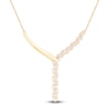 Thumbnail Image 4 of Brilliant Moments Diamond Y Necklace 3 ct tw 14K Yellow Gold