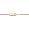 Thumbnail Image 2 of Diamond Clover Necklace 1 ct tw 10K Yellow Gold 18"