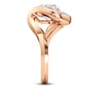 Thumbnail Image 3 of J'Lure Heart Brilliant-Cut Lab-Created Diamond Engagement Ring 2-1/8 ct tw 18K Rose Gold